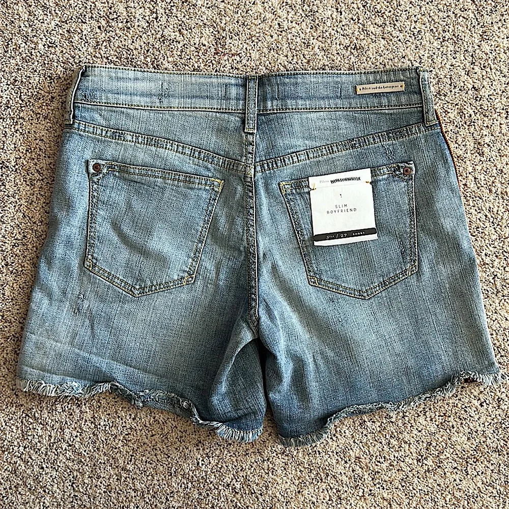 Anthropologie Pilcro and the Letterpress Boho Slim Boyfriend Shorts **Size 27** - Picture 2 of 6